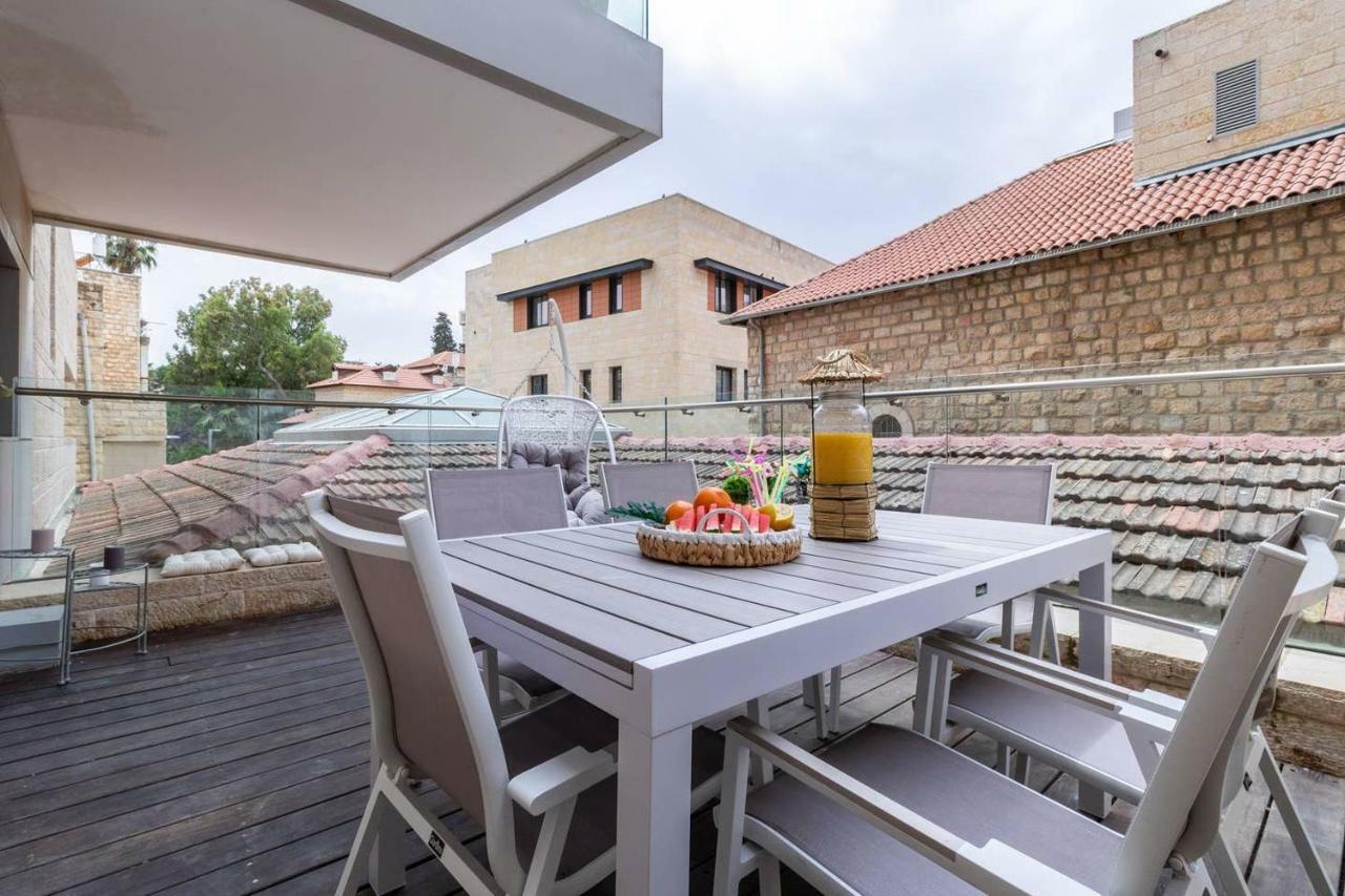 King David Residence Luxury 4 Bd/Pool/Gym/Parking 예루살렘 외부 사진